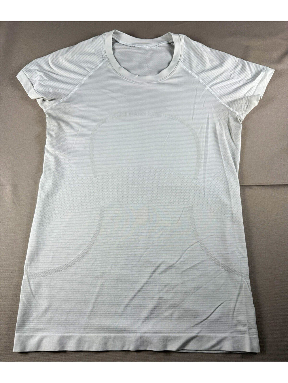 Lululemon Women’s M White Short Sleeve Raglan Crew Tee Lightweight Knit